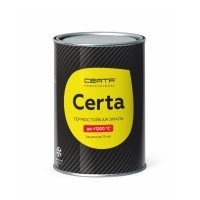 Краска термостойкая антикоррозионная 4 кг Certa до 800С, коричневый матовый RAL 8017