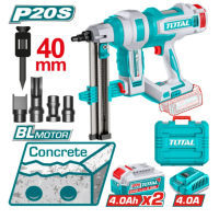 Аккумуляторный гвоздезабиватель  TOTAL TCNLI9008