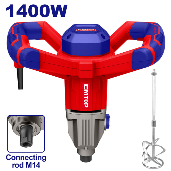 Строительный миксер EMTOP EMXR14001