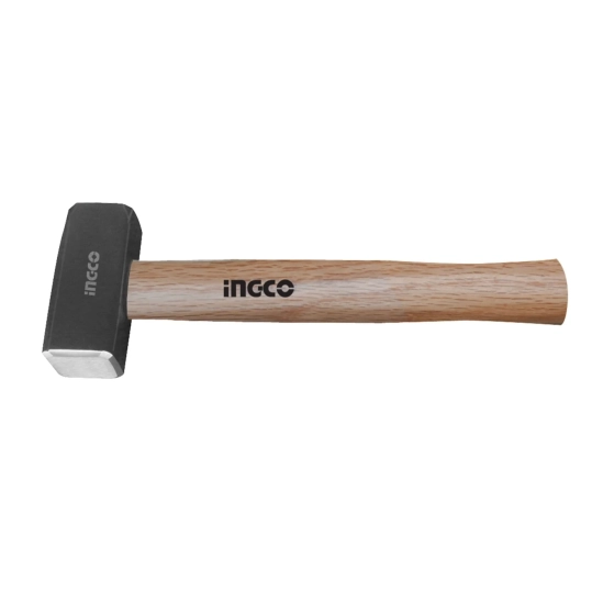 Кувалда с деревянной рукояткой 1кг INGCO HSTH041000