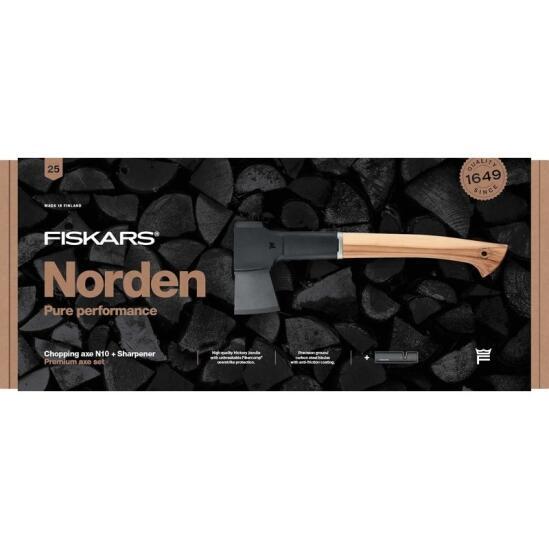 Топор FISKARS Norden N10 + Sharpener 1052276 0