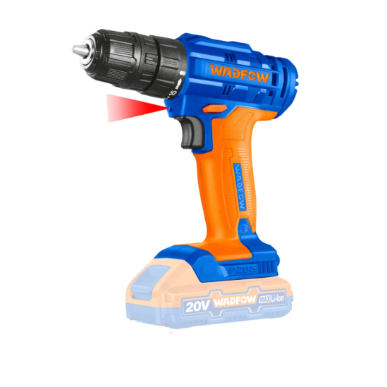 Аккумуляторная дрель-шуруповёрт WADFOW WCDP512 0