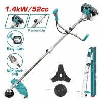 Бензиновый триммер и кусторез TOTAL  TP5524421