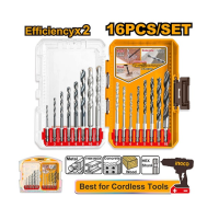 Набор сверл по дерево INGCO AKDL11608