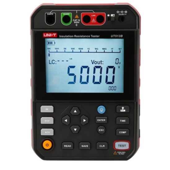 Мегаомметр UNI-T UT513B 5000V
