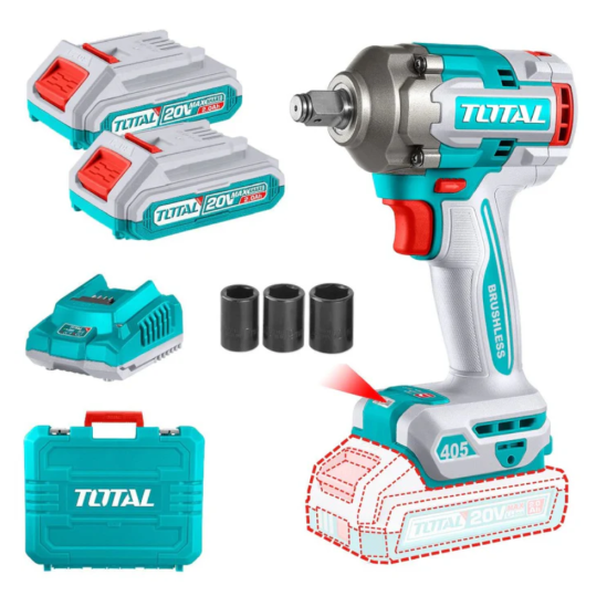 Аккумуляторный гайковерт TOTAL TIWLI2045