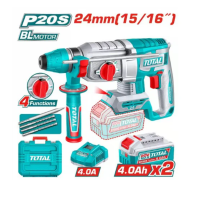 Аккумуляторный перфоратор TOTAL TRHLI202482
