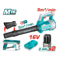 Аккумуляторная воздуходувка TOTAL TABLI168082 (16В)