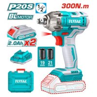 Аккумуляторный гайковерт TOTAL TIWLI2038
