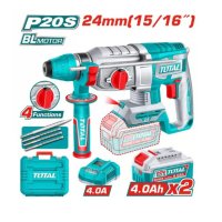 Аккумуляторный перфоратор TOTAL TRHLI202482