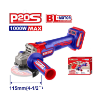  Аккумуляторная угловая шлифмашина EMTOP ELAG27153