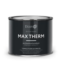 Термостойкая эмаль Elcon Max Therm ярко-красный (ral 3020) 0,4мл