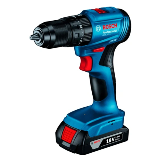 Аккумуляторная ударная дрель-шуруповёрт BOSCH GSB 185-LI 0
