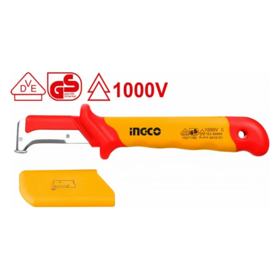 Диэлектрический нож  электрика 185х50 мм INGCO  HIDCK1851 0