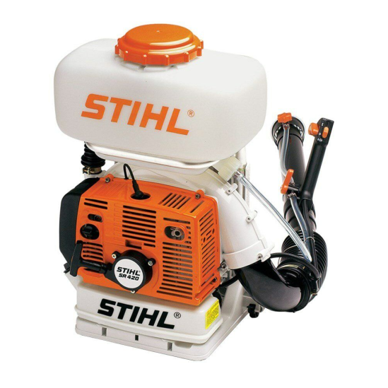 Опрыскиватель Stihl SR 420 0