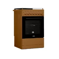 Электрическая кухонная Газовая плита ARTEL Comarella 50 01-E ЭП (коричневый)