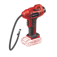 Компрессор автомобильный аккумуляторный Einhell CE-CC 18