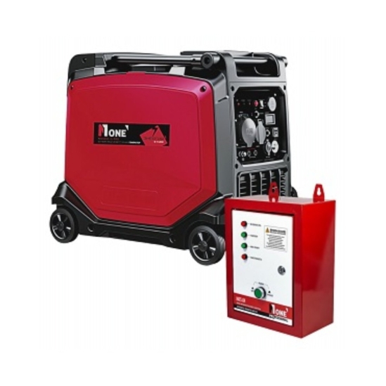 Генератор бензиновый инверторный NUMBER ONE NIG5800-iS-PRO+NATS-04 EnCu
