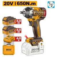 Аккумуляторный гайковерт INGCO CIWLI2065