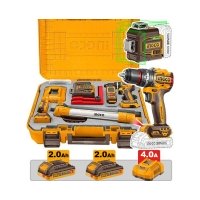 Набор аккумуляторных инструментов INGCO HLL260467 20 В 3 предмета