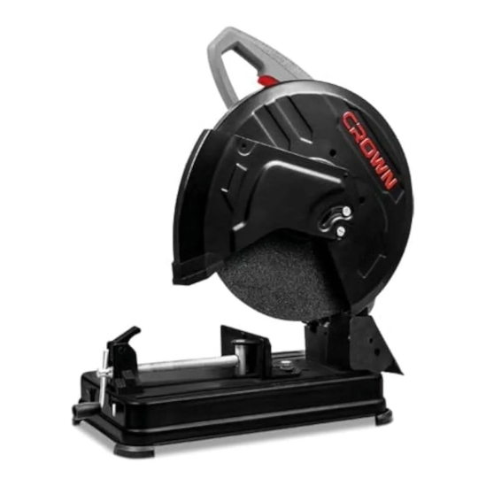 Стационарная отрезная пила CROWN CT15205N