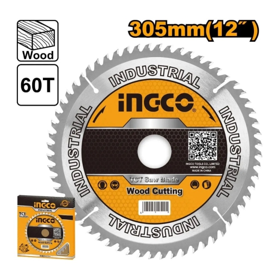 Пильный диск по дереву TCT INGCO TSB130523 305 мм (12", 60T)
