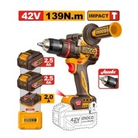 Аккумуляторный ударный шуруповёрт INGCO CIDLI4213982 42 В