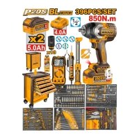 Тележка с инструментом INGCO HTCS283962 396 предметов