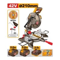 Аккумуляторная торцовочная пила INGCO CMSLI422182 42 В