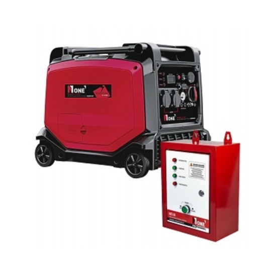 Генератор бензиновый инверторный NUMBER ONE NIG4800-iS-PRO+NATS-04 EnCu