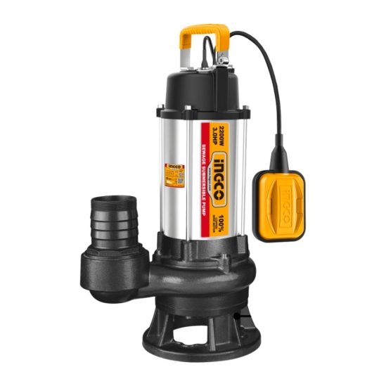 Фекальный насос с измельчителем INGCO SPDB220068