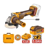 Аккумуляторная угловая шлифмашина INGCO CAGLI2120272 20 В 125 мм