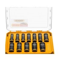 Набор ударных торцевых головок INGCO HKISSD12126L 1/2 12 шт
