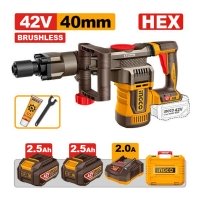 Аккумуляторный отбойный молоток INGCO CDBLI424062 42 В
