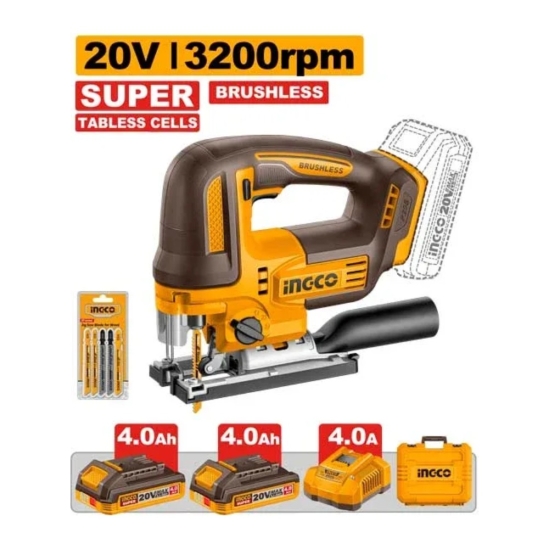 Аккумуляторный лобзик INGCO CJSLI13562 20 В