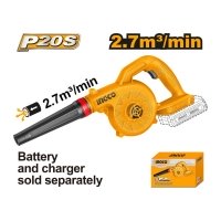 Аккумуляторная воздуходувка INGCO CABLI20781 20 В