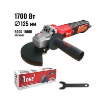 Углошлифовальная машинка УШМ бесщеточная NUMBER ONE AG1700/125PRO-BR