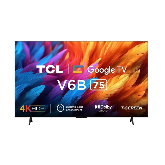 Телевизор TCL 75V6B UHD Google TV