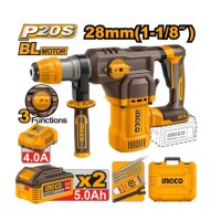 Аккумуляторный перфоратор INGCO CRHLI202862