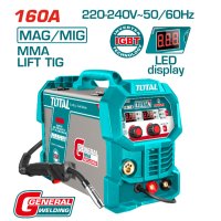 Сварочный полуавтомат инверторный TOTAL TMGT16058 MIG/MMA/TIG