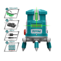 Самовыравнивающийся лазерный уровень TOTAL TLL305205