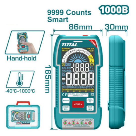 Цифровой мультиметр TOTAL TMT5110004